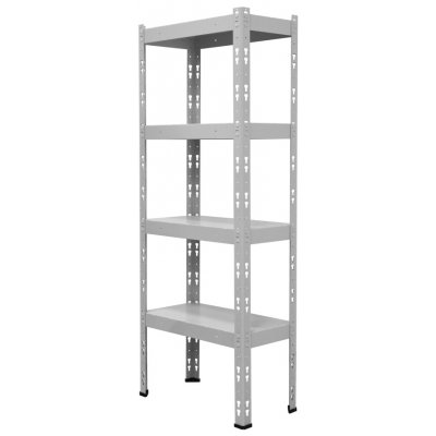ZLKL Regál 1500 x 750 x 400 mm bílý P00167-4 – Hledejceny.cz