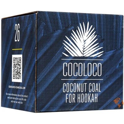 COCOLOCO kokosové uhlíky brikety pro vodní dýmky 1kg – Zboží Mobilmania