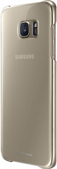 Samsung kryt Clear Cover Galaxy S7 edge zlatá EF-QG935CFEGWW