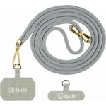 OBAL:ME NeckTag Allure Popruh na Telefon Light grey – Zboží Mobilmania