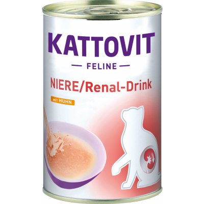 Kattovit nápoj ledviny Renal kuřecí 24 x 135 ml – Zbozi.Blesk.cz