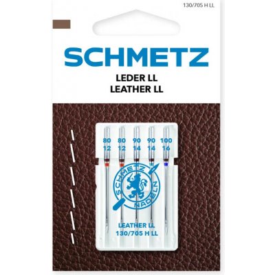 Schmetz Jehly na kůži 130/705 H LL VIS 80-100 LEATHER – Zboží Dáma