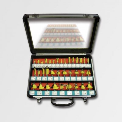 Sada 35ks tvarových fréz Stavtool P11141, stopka 8mm – HobbyKompas.cz