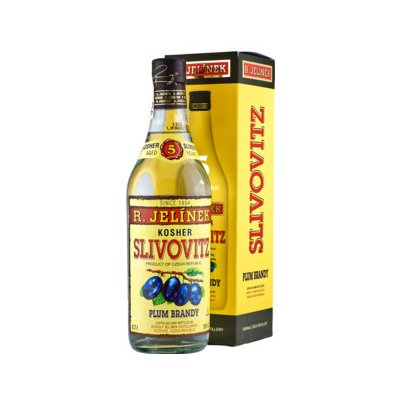 Rudolf Jelínek Slivovice Kosher bílá 5y 50% 0,7 l (karton)