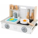Eco Toys Dřevěná mini kuchyňka s příslušenstvím – Zboží Dáma