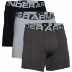 Under Armour Charged Cotton 6in 3 Pack černá – Sleviste.cz