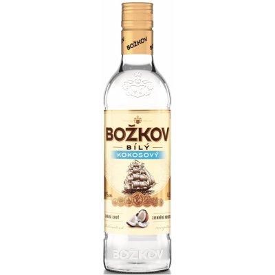 Božkov Bílý Kokos 30% 0,5 l (holá láhev) – Zboží Dáma
