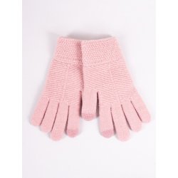 YO rukavice prstové RED0085K růžové