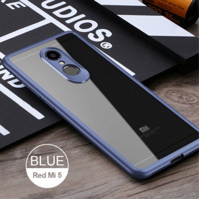 Pouzdro Ipaky Ochranné z kombinace TPU a plexiskla Xiaomi Redmi 5 - modré