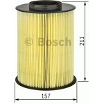 Vzduchový filtr Bosch F 026 400 136 – Hledejceny.cz