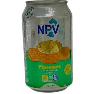 NPV Fruit juice Pineapple plech 330 ml – Zbozi.Blesk.cz