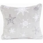 MKLuzkoviny.cz mikroplyš Exclusive Frozen šedá 40 x 40 cm – Zbozi.Blesk.cz