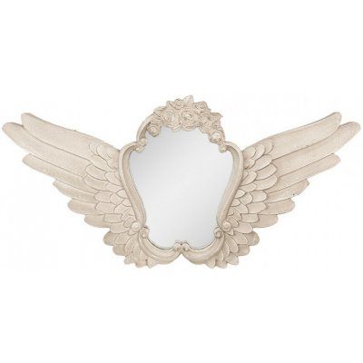 Clayre & Eef Ouida - 70 x 35 cm Béžové se zdobením a křídly – Hledejceny.cz