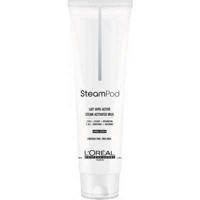 L'Oréal SteamPod Vyplňující a uhlazující krém pro jemné vlasy 150 ml – Zboží Mobilmania