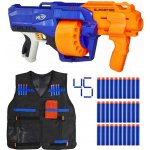 Nerf Hasbro E0011EU4 N Strike Elite SurgeFire dětská pistole – Hledejceny.cz