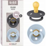 Bibs Colour Dusky Iron Baby Blue šedá světle modrá 2 ks – Zboží Dáma