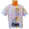 Dětské tričko Eplusm dívčí tričko RŮŽOVÝ PANTER krátký rukáv růžovofialové