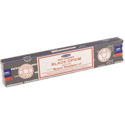 Sai Baba Nag Champa vonné tyčinky Black Opium 15 g – Hledejceny.cz