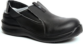 Toffeln SafetyLite S1 bezpečnostní kuchařská obuv černá