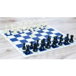 Šachová sada DGT komplet velká modrá – Zboží Živě