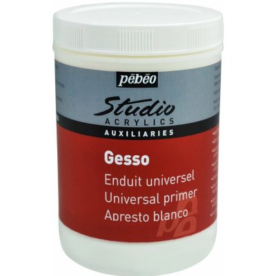 Pébéo Studio Gesso univerzální akrylový šeps 1000 ml bílý