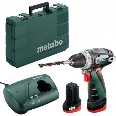 Metabo PowerMaxx BS Basic + 2x 2Ah – Zbozi.Blesk.cz