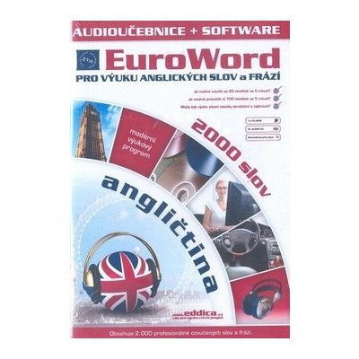 EuroWord Angličtina 2000 nejpoužívanějších slov – Zboží Živě