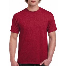 Gildan Pánské tričko Ultra fialovčervená kardinálníá kardinální melír