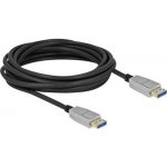 Delock - Kabel DisplayPort - DisplayPort (M) s jazýčkem do DisplayPort (M) s jazýčkem - DisplayPort 2.0 - 5 m - podpora 8K60Hz (7680 x 4320) - černá – Hledejceny.cz