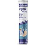 MedPharma Vápník 400 mg + hořčík + zinek + vit.D3 20 šumivých tablet sumivych tablet – Hledejceny.cz