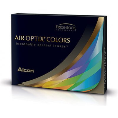 Alcon Air Optix colors Gray barevné nedioptrické 2 čočky – Hledejceny.cz