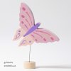 Stavebnice Grimm's Grimm's dekorace růžový motýl