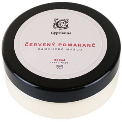 Cyprianus Bambucké máslo červený pomeranč 200 ml – Zboží Dáma