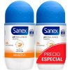 Klasické Sanex Sensitive roll-on 2 x 50 ml