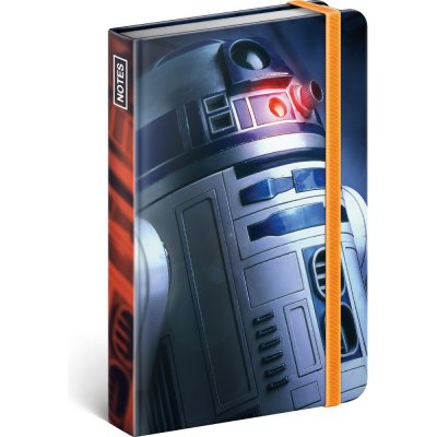 Star Wars notes Blue linkovaný – Zboží Mobilmania