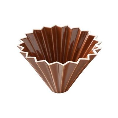 Origami Dripper keramický M hnědý – Hledejceny.cz