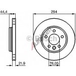 BOSCH Brzdový kotouč - 294 mm BO 0986479097 | Zboží Auto