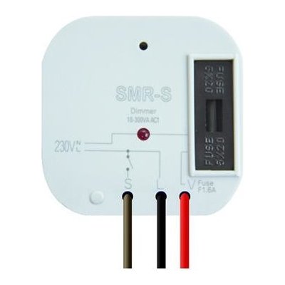 ELKO EP 2351 SMR-S /230V RL stmívač pro montáž pod tlačítko, 3-vodičové připojení (funguje bez NULY), výstup triak + – Sleviste.cz