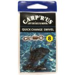 Carp´R´Us Ringed Quick change swivel vel.8 10ks – Hledejceny.cz
