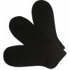 Dámské kotníčkové ponožky EW001C 3páry černá
