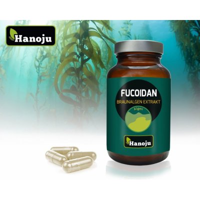 Hanoju Fucoidan Extrakt z hnědých řas 180 Veg kapslí – Hledejceny.cz