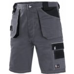 Canis CXS Kraťasy Orion David pánské šedo-černé – Zboží Dáma
