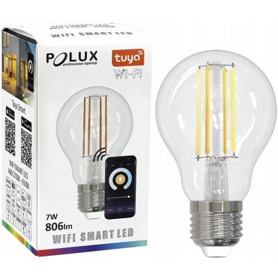 Polux LED žárovka Smart LED E27 A60 7W vícebarevná – Hledejceny.cz