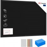 Allboards TB1510BK Černá křídová tabule 150 × 100 cm – Zboží Živě