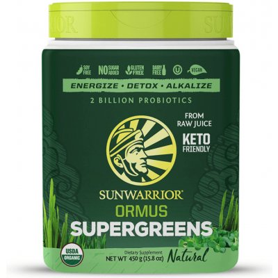 Ormus Super Greens BIO 450 g mint