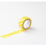 MT masking tape geometrická stripe lemon – Sleviste.cz