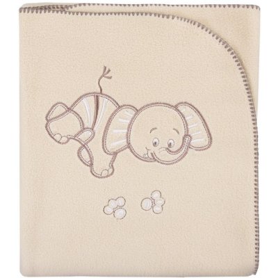 EEVI Fleecová dětská deka béžová – Hledejceny.cz