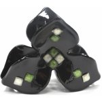 Skřipec do vlasů ve tvaru květu Barva: fialově-hnědá – Zboží Dáma