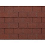 Tegola Kanadský šindel ECO Obdélník 1 000 x 340 mm červená mix 1m² – Sleviste.cz