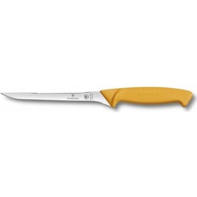 Victorinox Swibo 5.8448.16 filetovací nůž žlutá 16 cm – Zboží Mobilmania